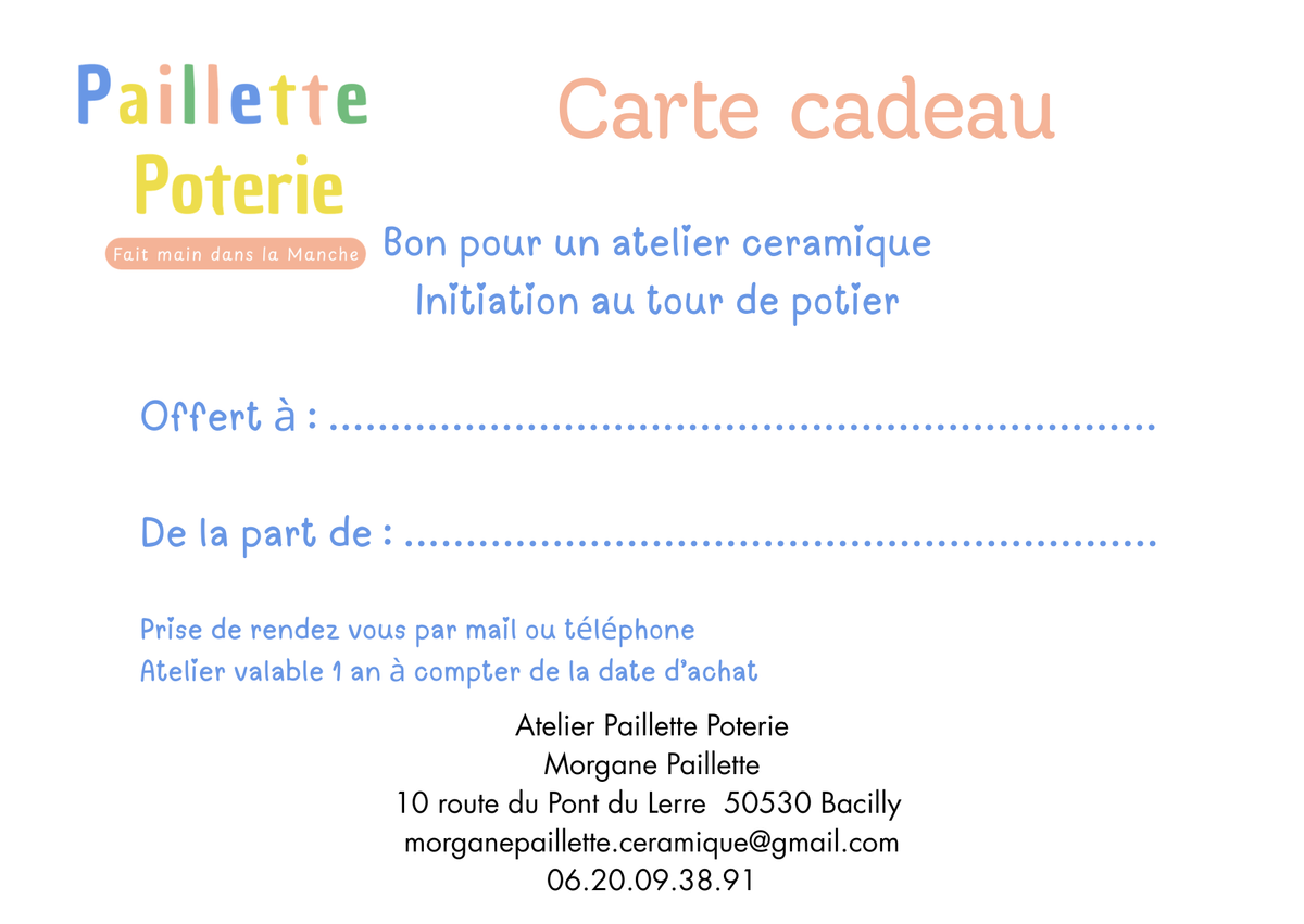 Initiation au tour de potier en duo