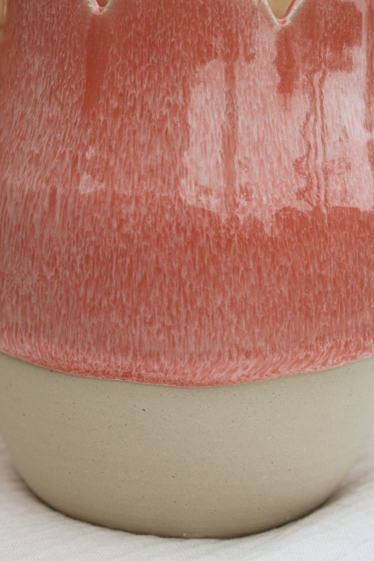 Vase rose