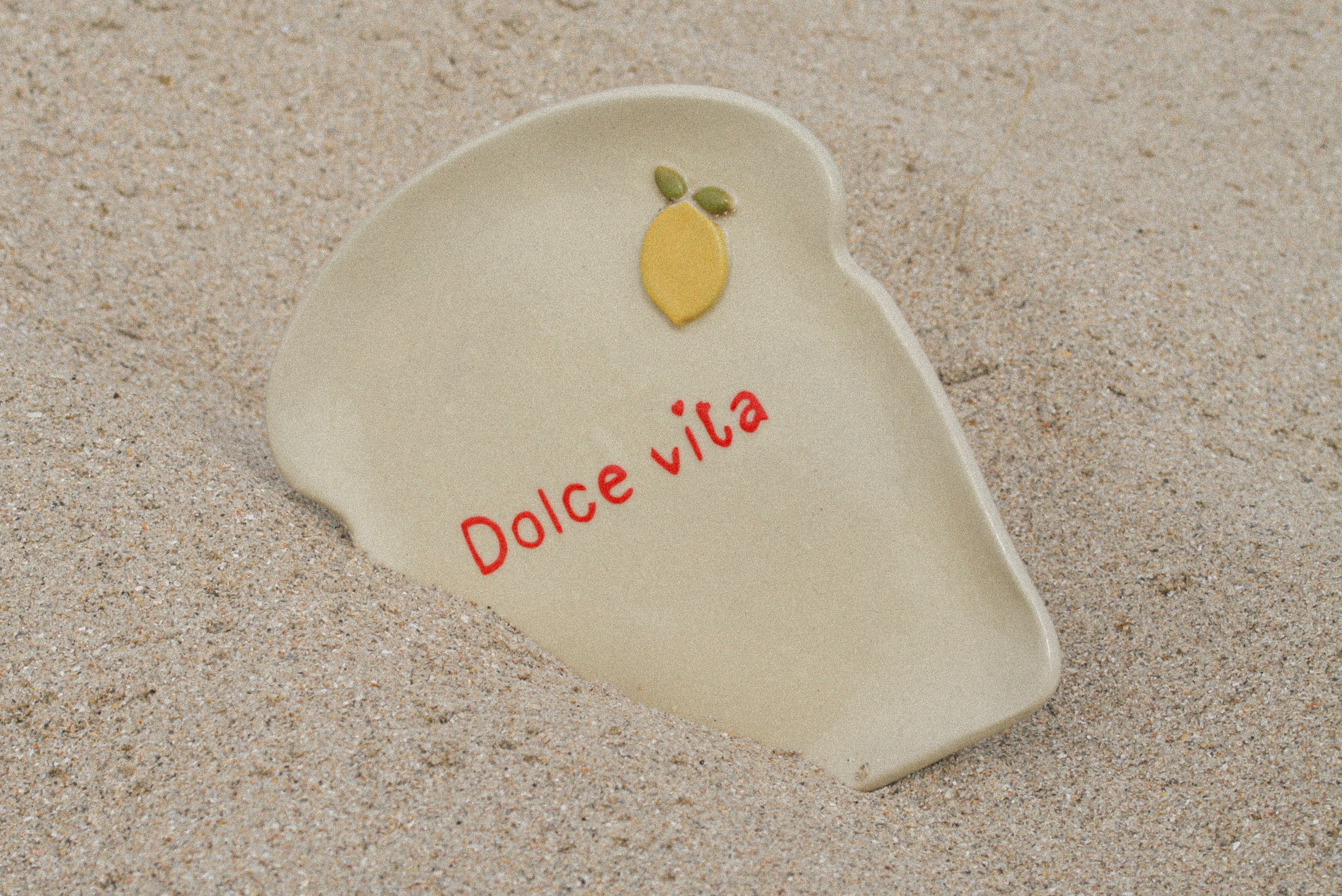 Assiette tartine personnalisable Édition Été 🍋