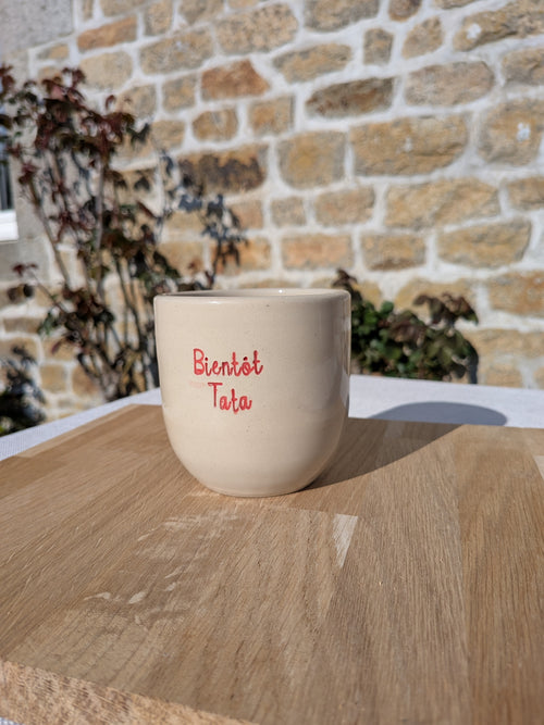 Grand mug "Bientôt Tata"