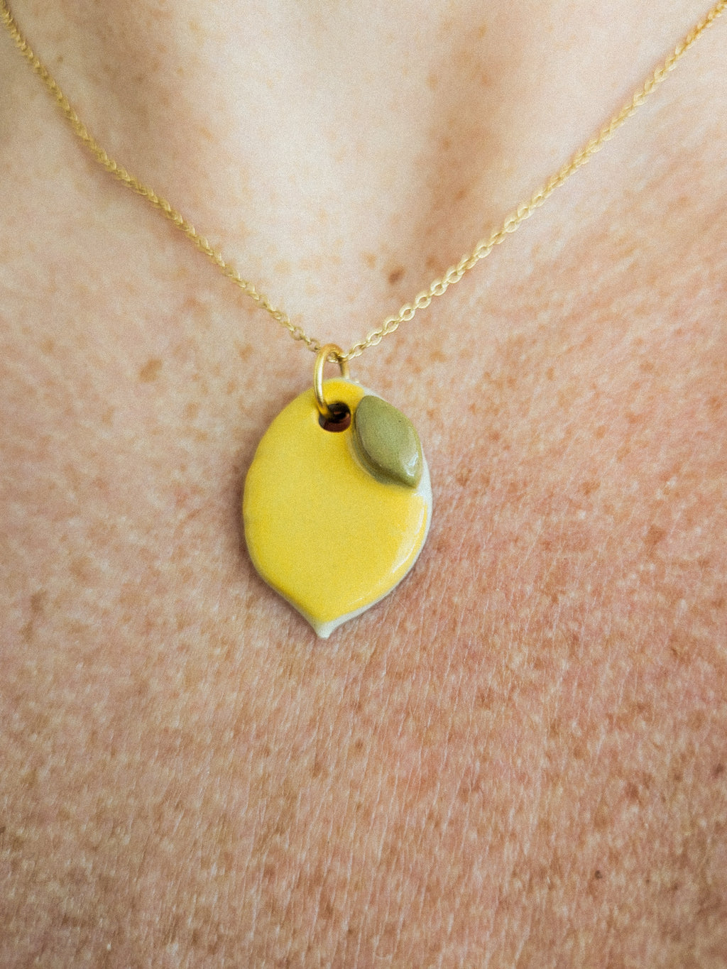 Collier citron