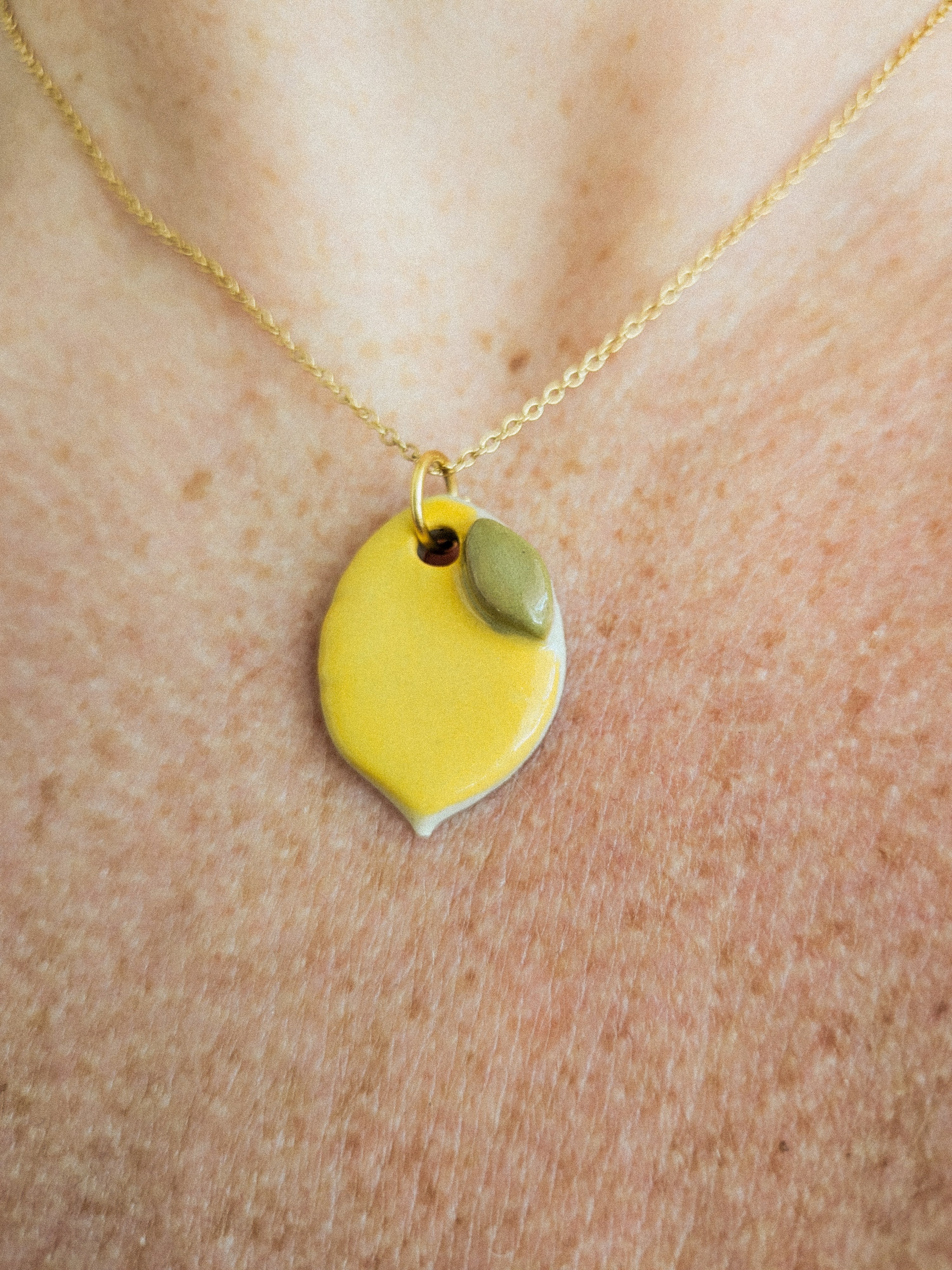 Collier citron