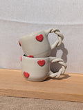 Tasse anse torsadée Amour