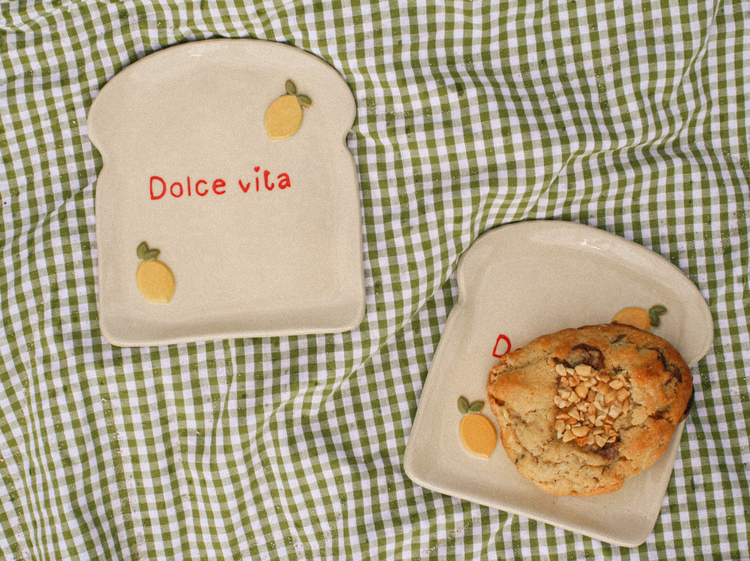 Assiette tartine personnalisable Édition Été 🍋