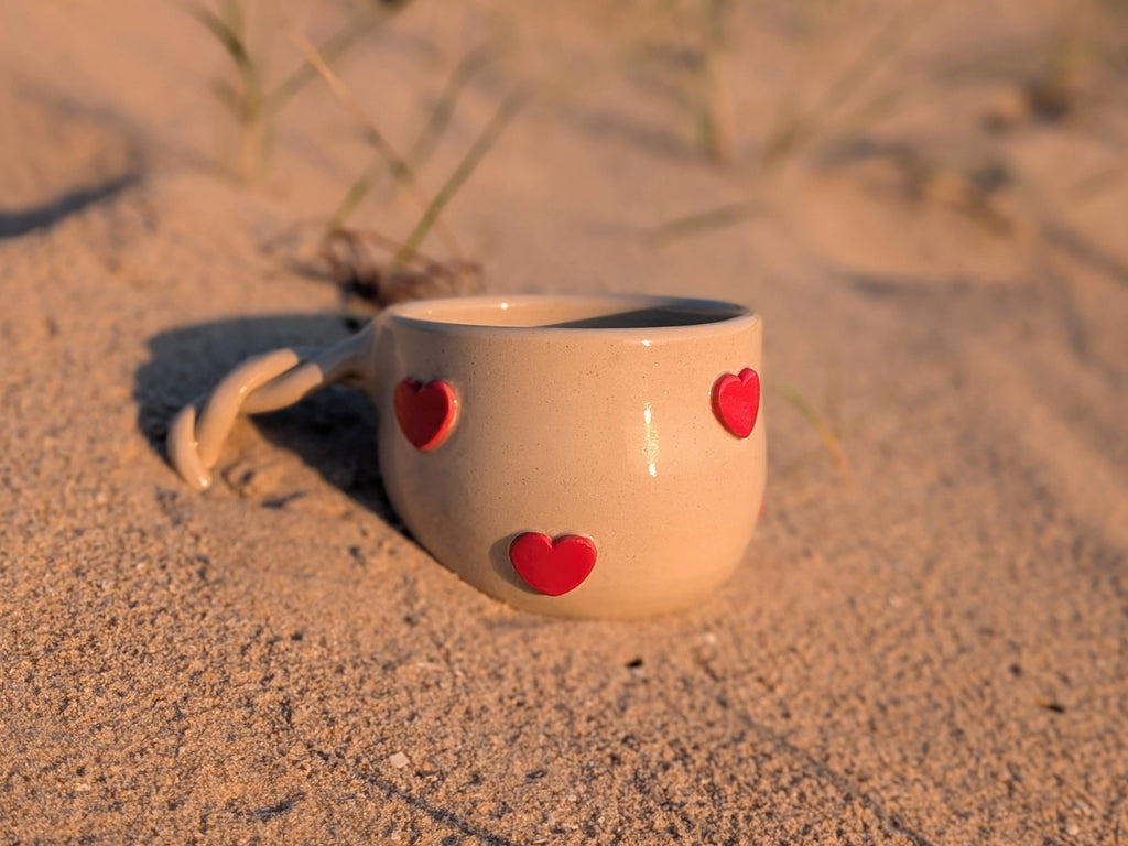 Tasse coeur personnalisable  - Grand modèle ❤️