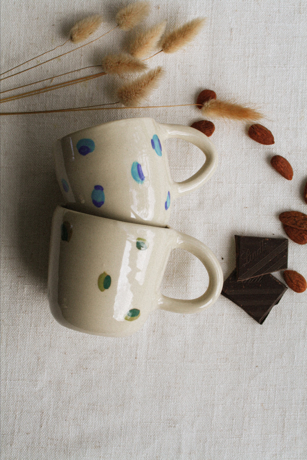 Tasse leopard vert