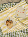 Assiette tartine personnalisable Édition Été 🍋