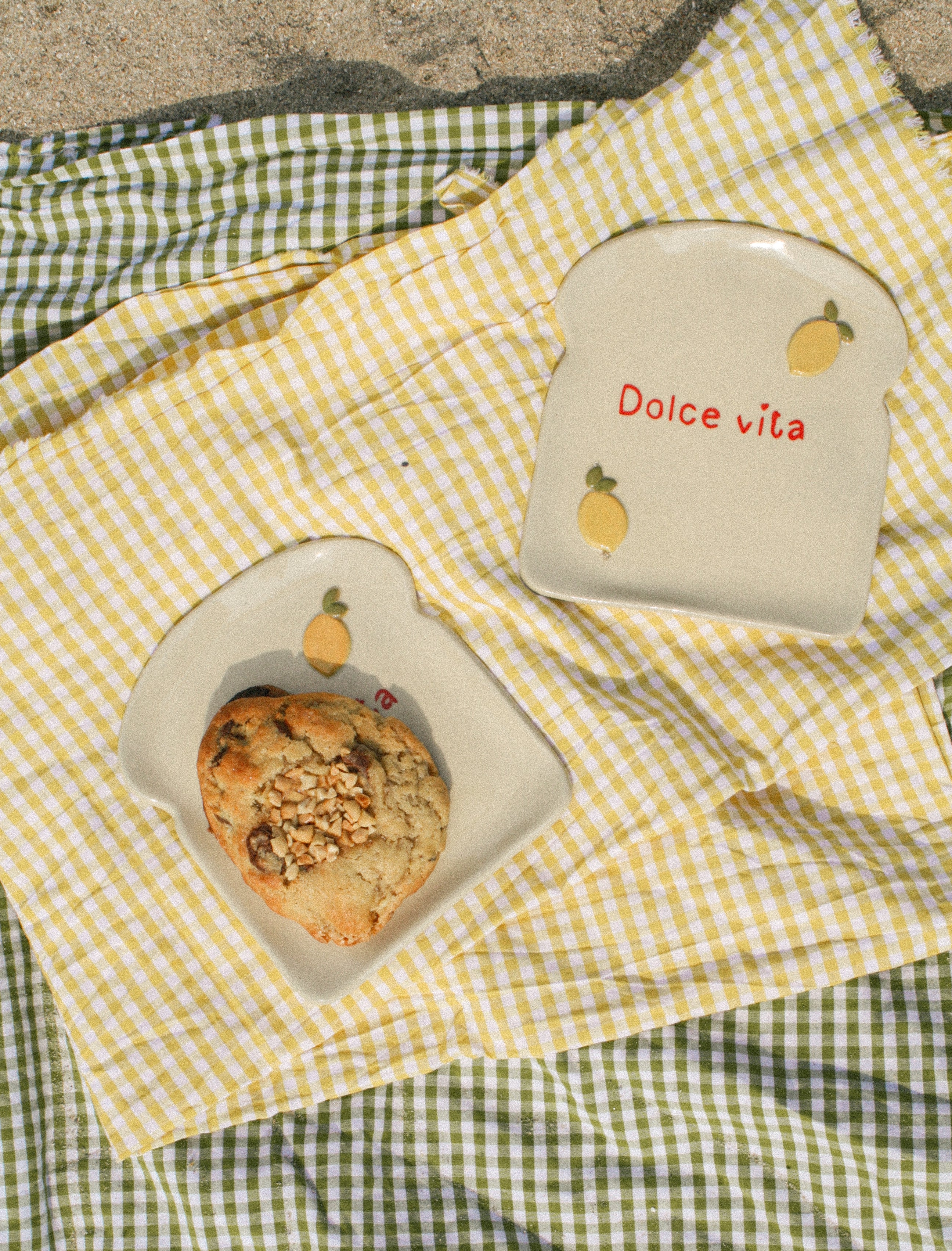 Assiette tartine personnalisable Édition Été 🍋