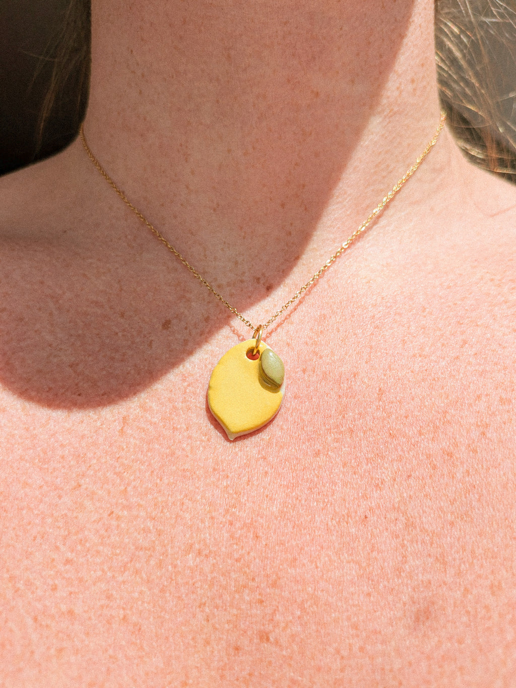Collier citron