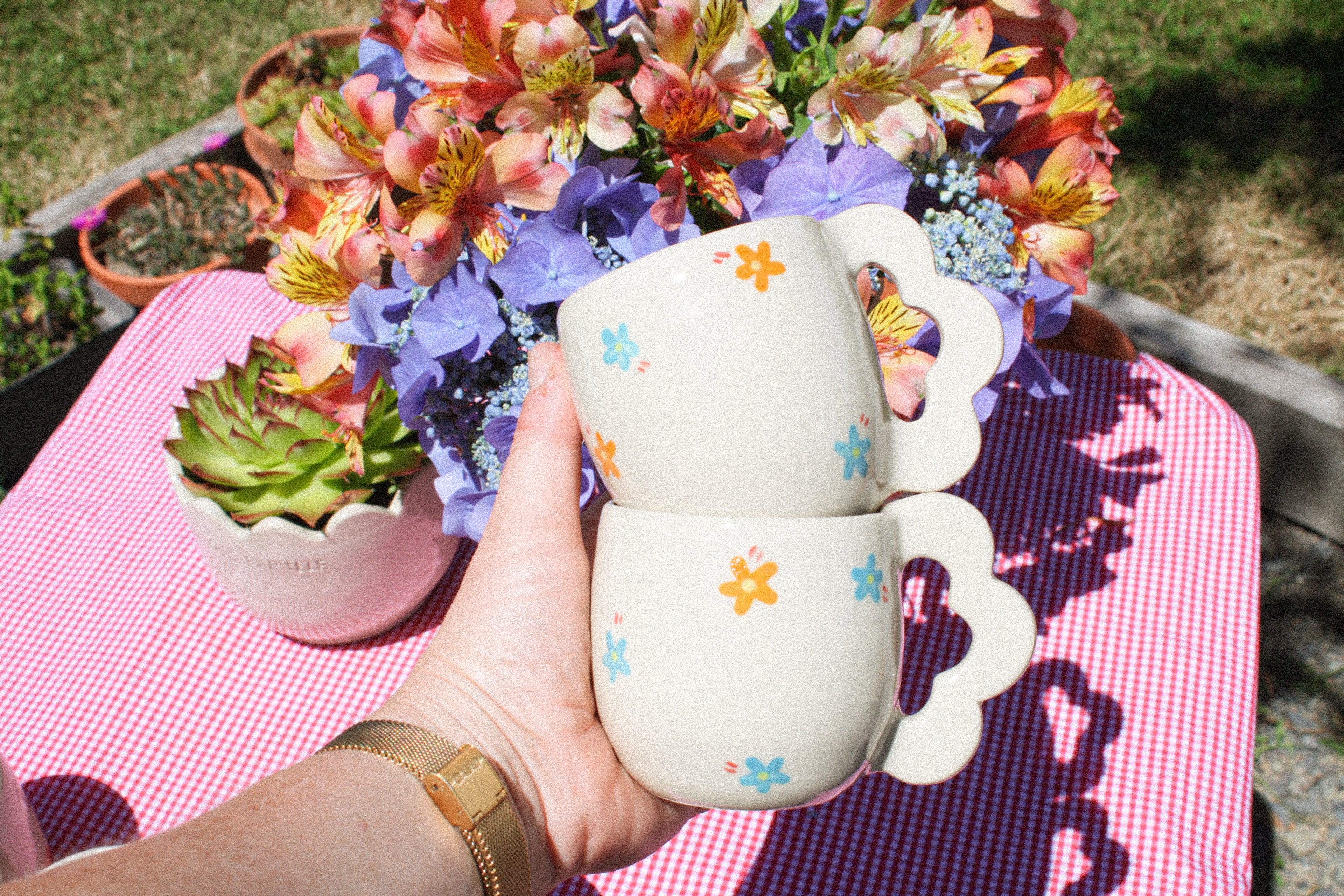 Tasse petites fleurs