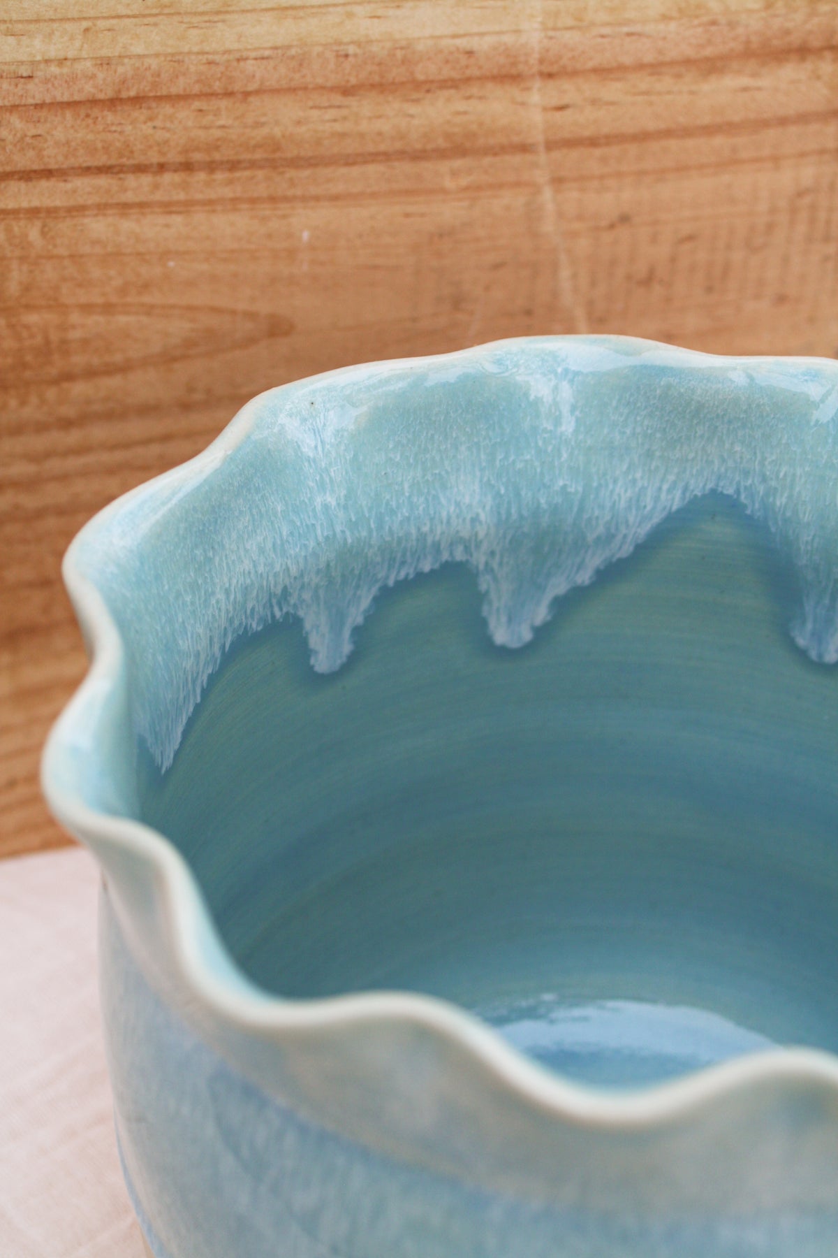 Vase bleu