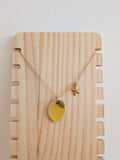Collier citron étoile