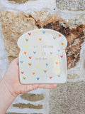 Assiette tartine personnalisable