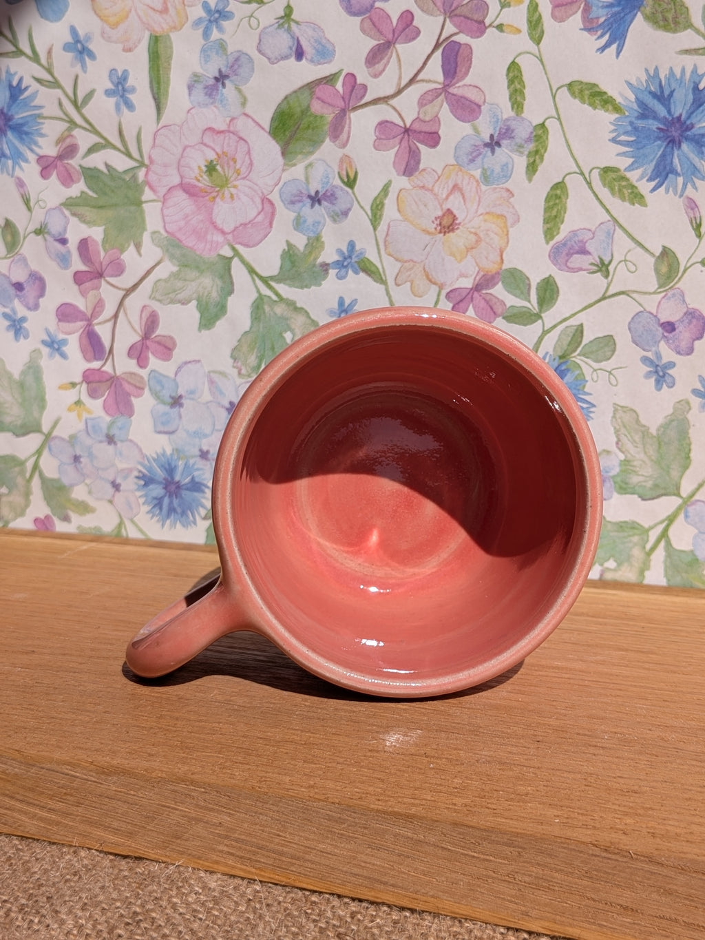 Tasse à café rose