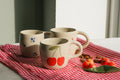 Tasse cerise
