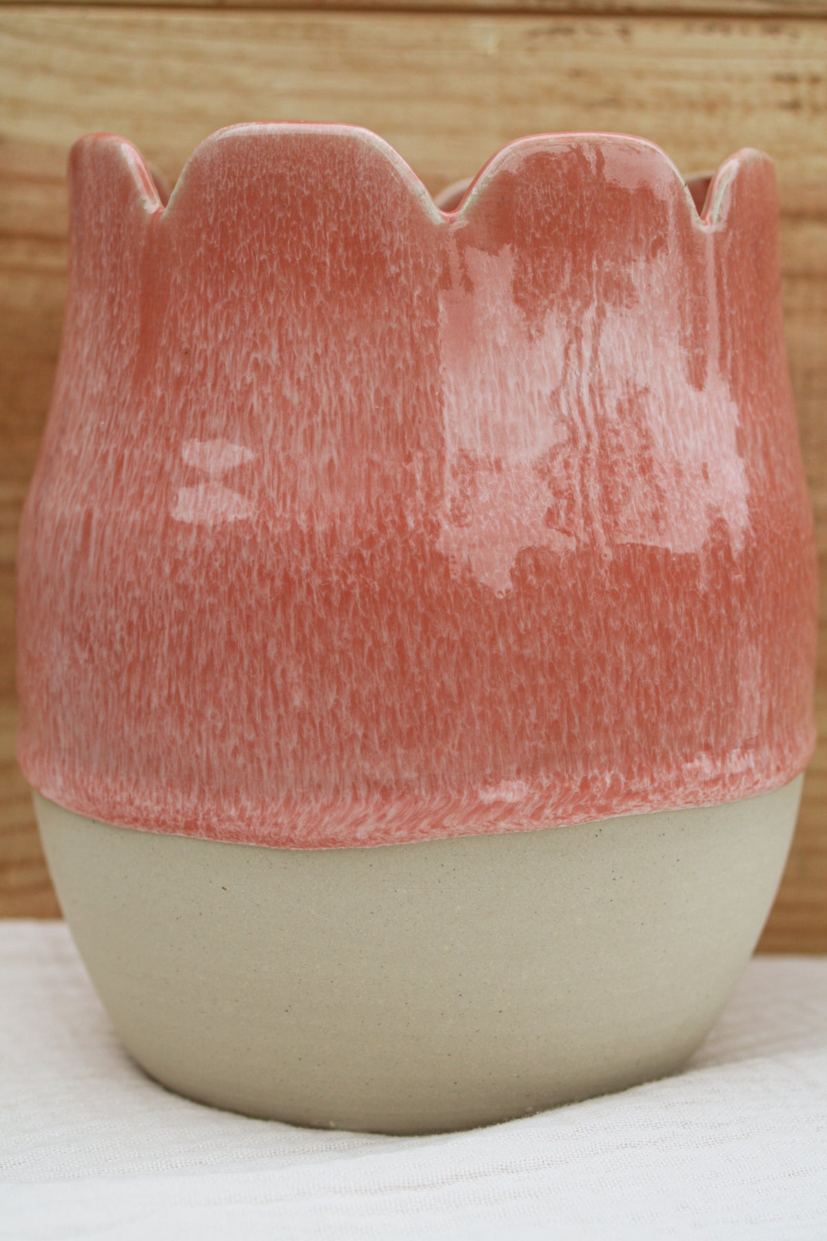 Vase rose
