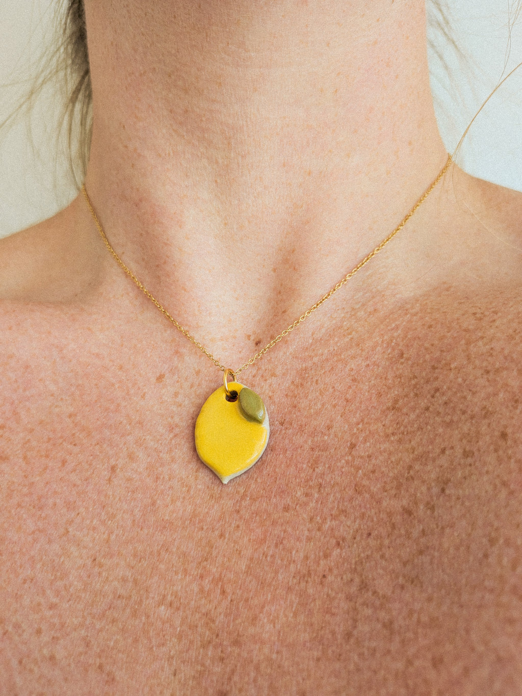 Collier citron