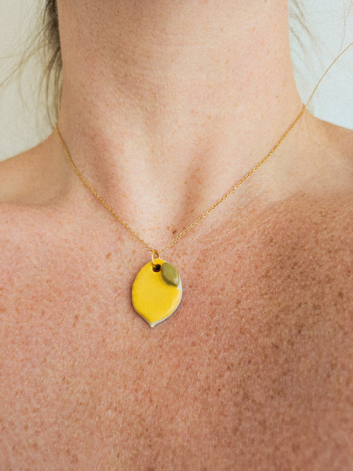Collier citron