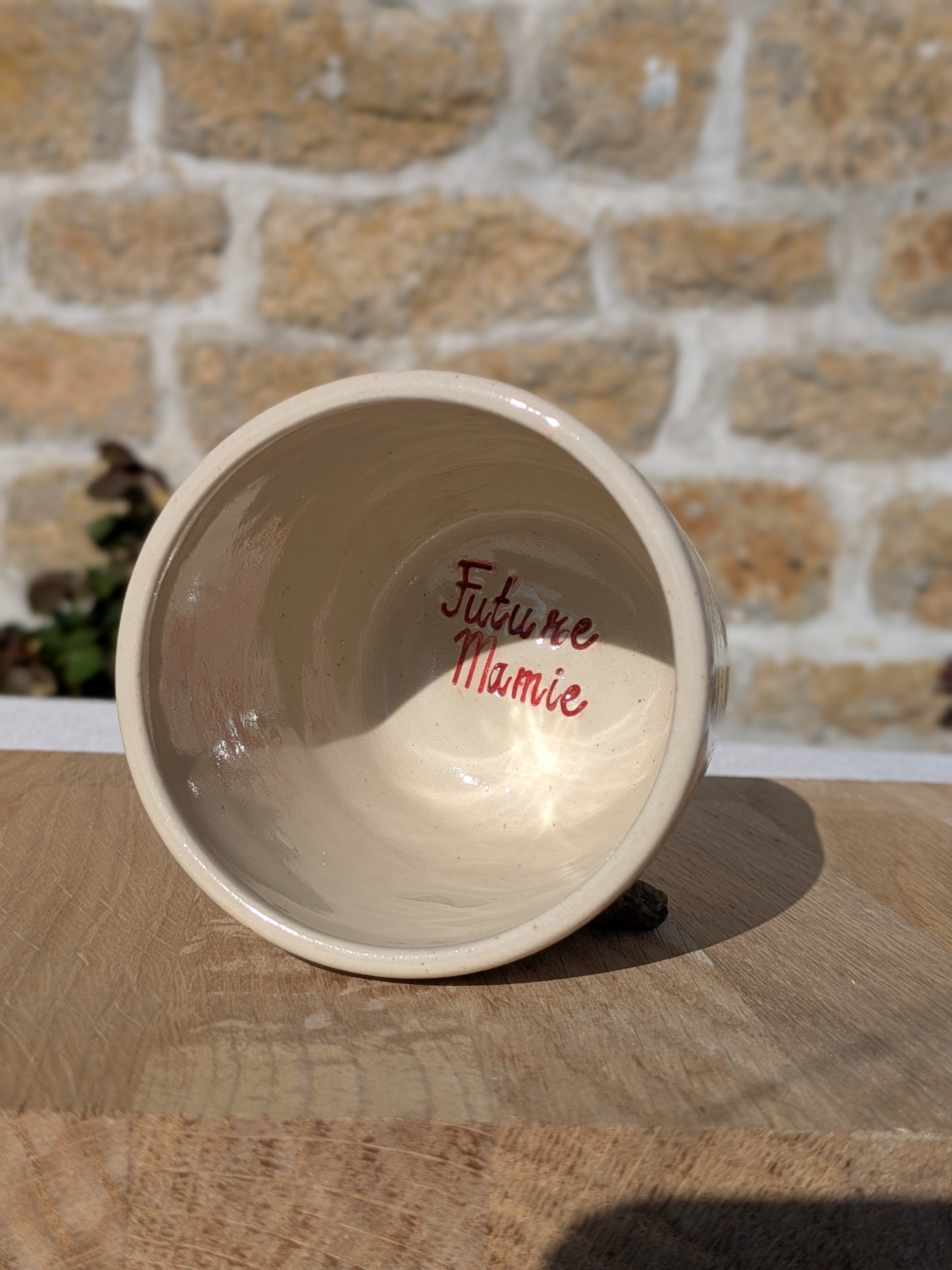 Grand mug " Future Mamie"